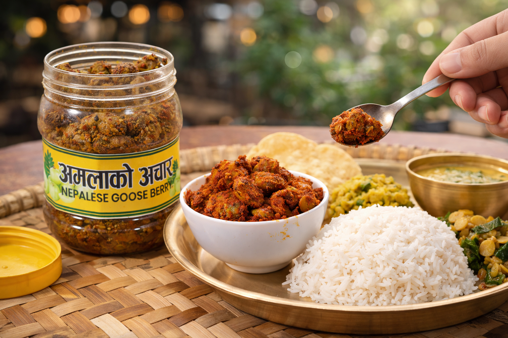 Amla Achaar ( Gooseberry Pickle )